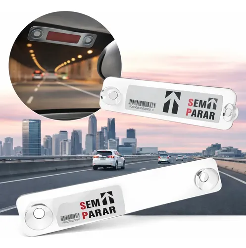 Suporte Para-brisa Veicular Compatível Tag Pedágio Sem Parar –