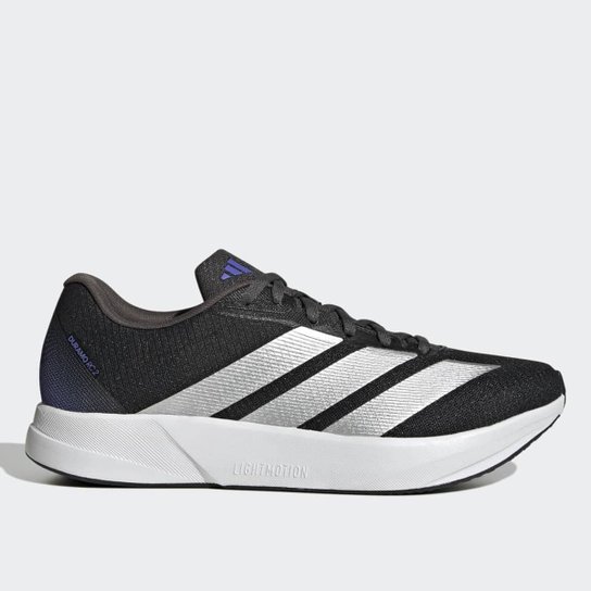 Tênis Adidas Duramo RC 2 Masculino – Preto+Prata | Netshoes
