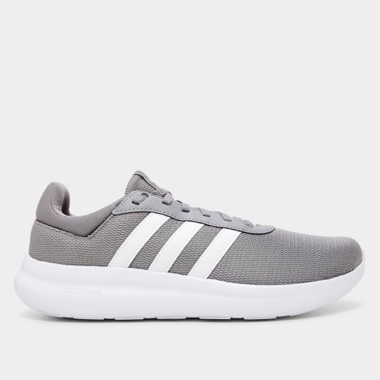 Tênis Adidas Lite Racer Masculino – Cinza+Branco | Netshoes