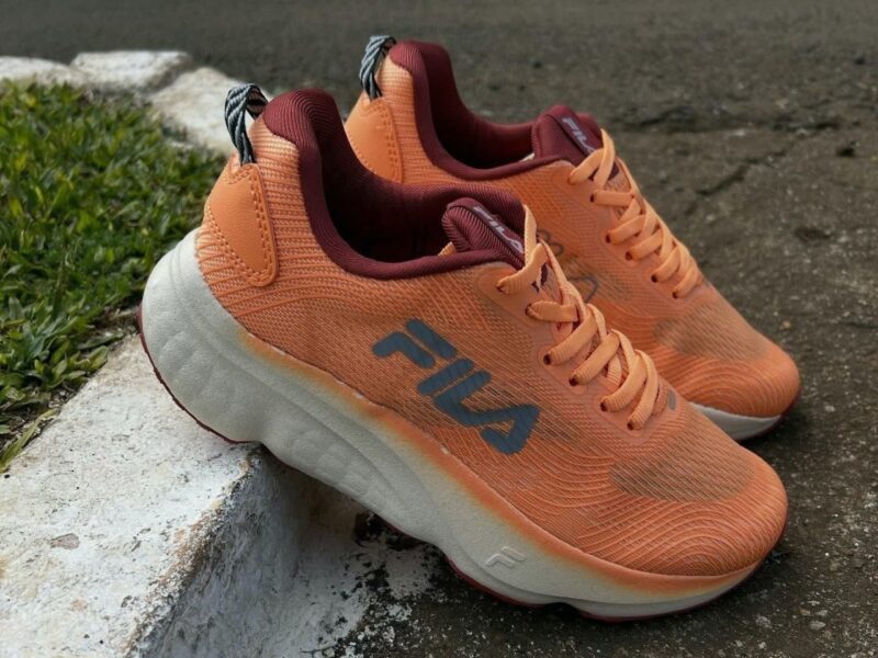 Tênis Fila Maxximus Feminino – Laranja+Marrom | Netshoes