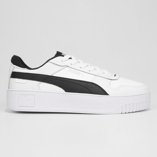 Tênis Puma Carina Street Bdp Feminino – Branco+Preto | Netshoes
