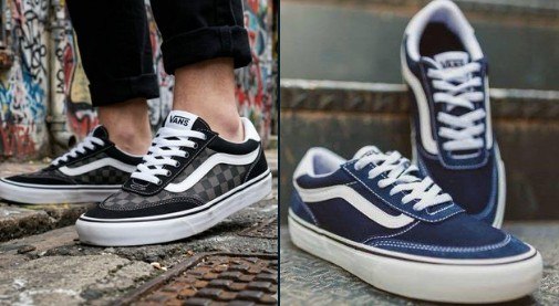 Tênis Vans Brooklyn Ls Masculino – Preto+Prata | Netshoes