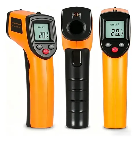 Termômetro Culinário Laser Infravermelho Para Fritura e Assados até 400°C – Marca Blackone –