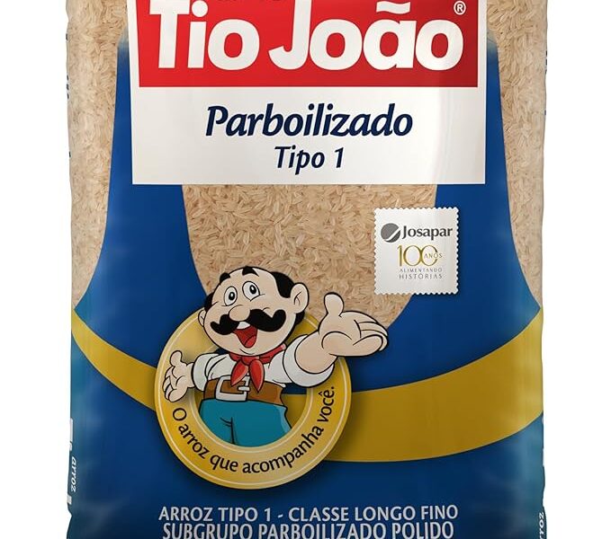 Tio João Arroz Parboilizado – 5Kg