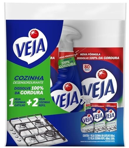 Veja Cozinha Limão 1 Gatilho + 2 Refis