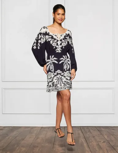 Vestido Farm Feminino Preto Curto Mg Guanacaste –