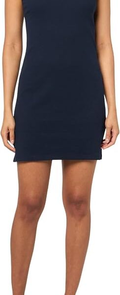 Vestido casual Sleeveless Rib Knit Chatham Tank Dress Tommy HilfigerFeminino na Amzn por R$ 238,07