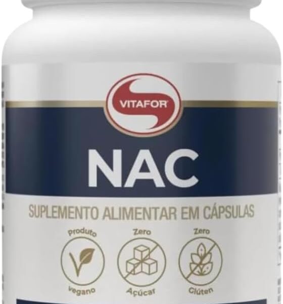 Vitafor – NAC N-acetil L-Cisteína 600mg – 30 Cápsulas