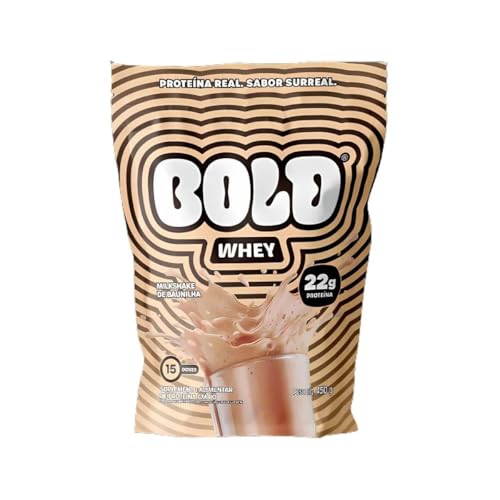 WHEY PROTEIN 3W – BOLD WHEY (450g) – Sabor: MilkShake de Baunilha