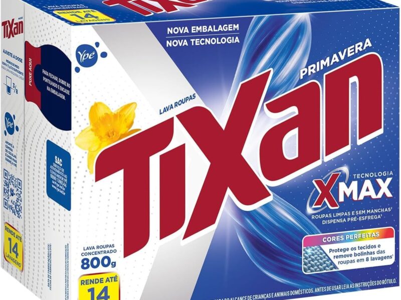 Ypê Lava Roupas em Pó Tixan Primavera 800g
