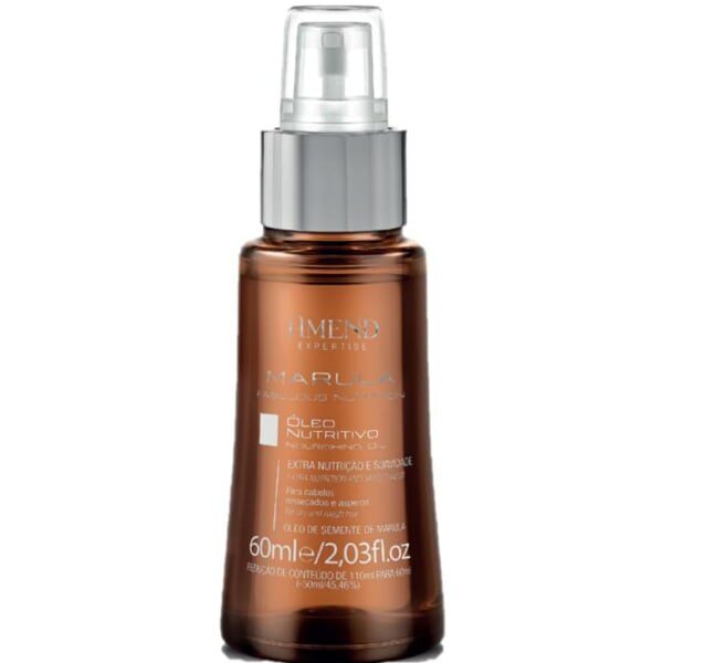 Óleo Nutritivo Amend Expertise Marula Fabulous Nutrition Proteção e Hidratação 60ml