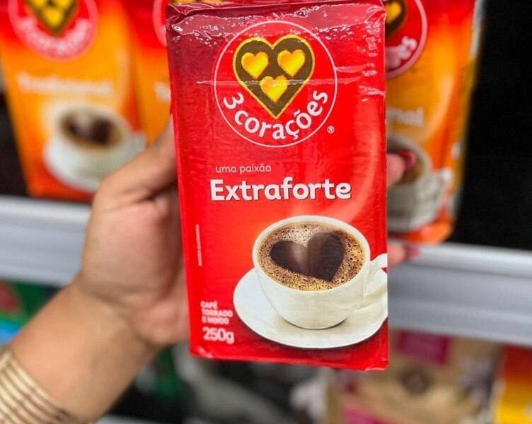 3 Corações Café Torrado E Moído Extra Forte À Vácuo 250G