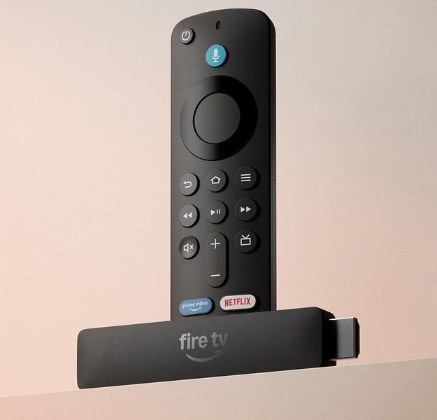 Amazon Fire TV Stick HD (modelo mais recente), Controle Remoto por Voz com Alexa, alimentado pela TV, com configuração simples e Acesso Antecipado à Alexa+
