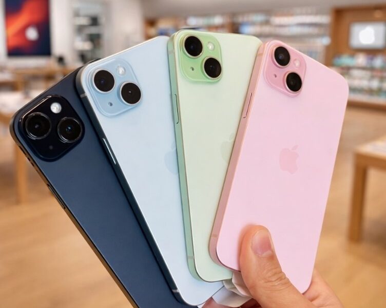 Apple iPhone 15 (128 GB) — Rosa