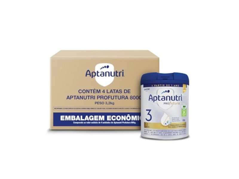 Aptanutri Profutura 3 Fórmula Infantil Promopack com 4 unidades de 800g