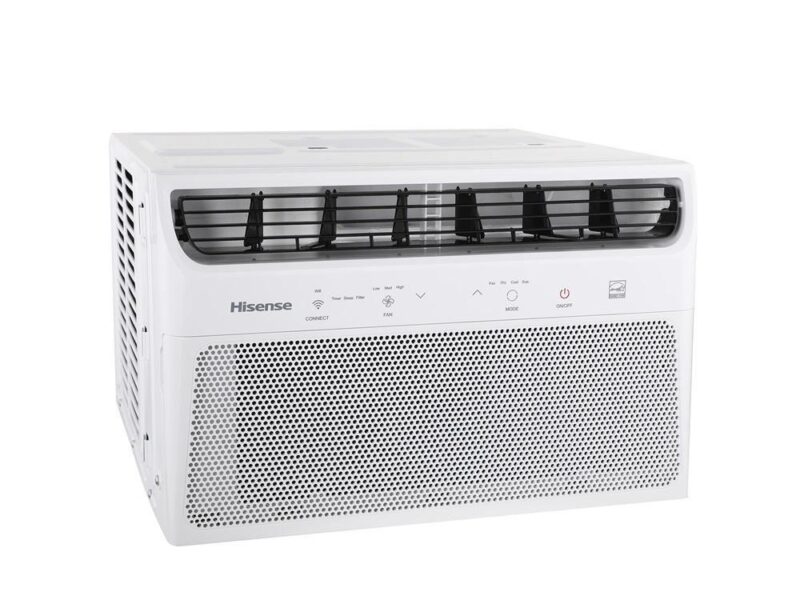 Ar Condicionado Inverter de Janela Eletrônico Hisense Wi-fi 8.000 Btus Frio Aw-08twbrbfu00 127v