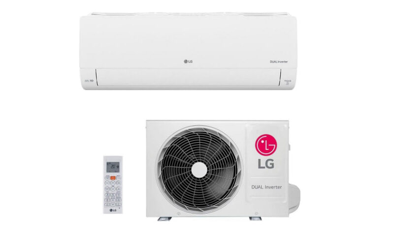Ar Condicionado Split Dual Inverter LG Compact AI 9000 BTUs Frio 220V S3-Q09AAQAK