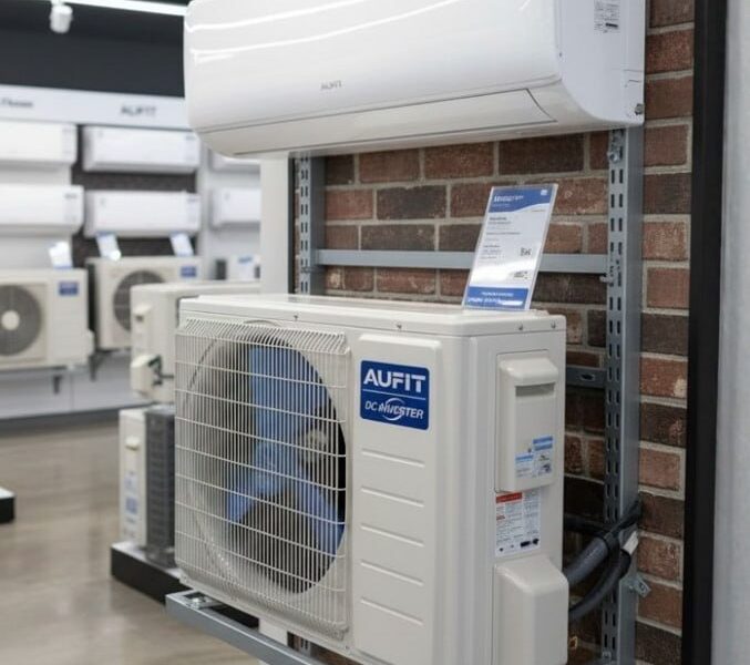 Ar Condicionado Split Hi Wall Inverter Aufit 9.000 Btus Frio R-32.