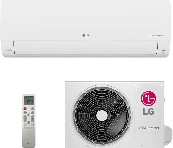 Ar Condicionado Split Hi Wall LG Dual Voice AI Inverter 24.000 Btus Frio 220v R-32