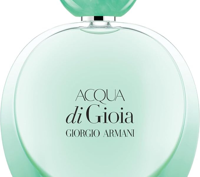 Armani Beauty, Acqua di Gioia Intense Eau de Parfum, Giorgio Armani Perfume Feminino, Floral Futrado, Fragrância com Notas Cítricas, Frutas Vermelhas, Rosa Damascena e Jasmim