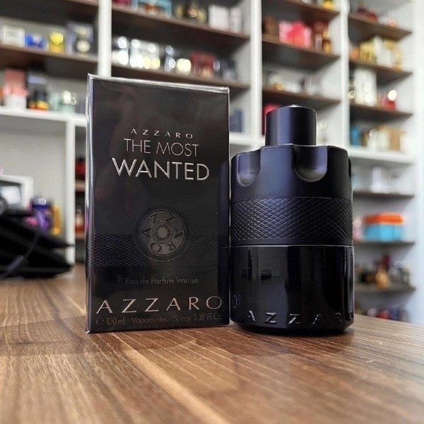Azzaro, The Most Wanted Intense, Perfume Masculino, Fragrância Ambarada Amadeirada com Cardamomo e Toffee, Eau de Parfum com Longa Fixação, Ideal para noites frias