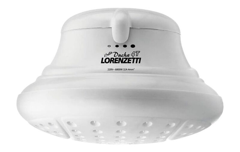 Bella Ducha Ultra 4T 220V 6800W, Lorenzetti, 7531202, Branco, Pequeno
