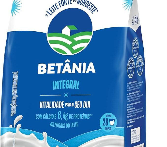 Betânia Leite Em Pó Integral 750G