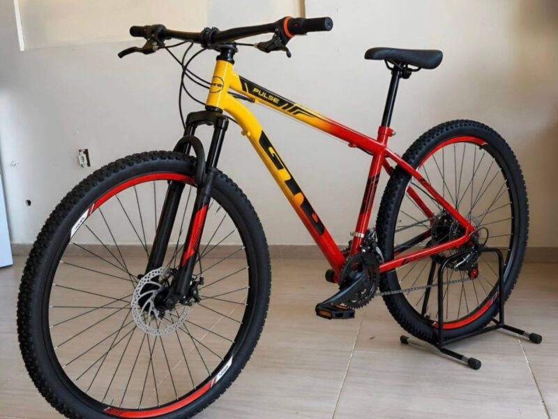 Bicicleta Aro 29 Aço Carbono Gts Pulse 24v Suspensão