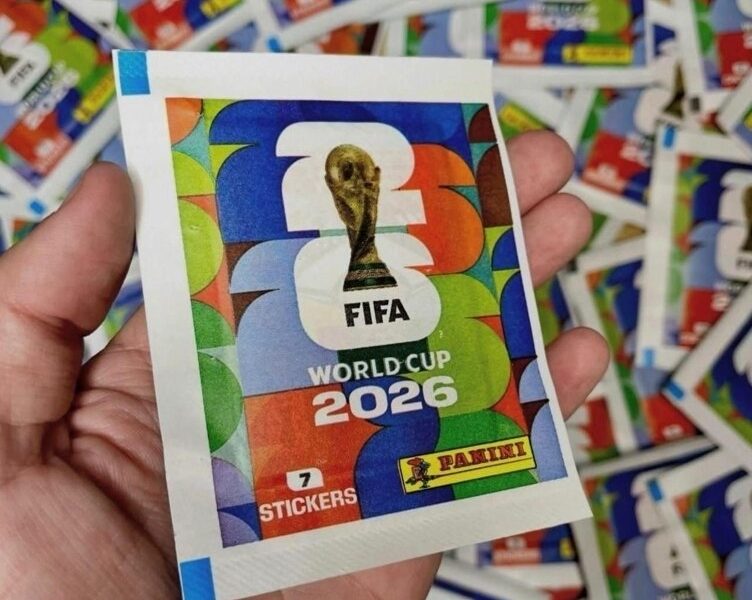 Blister com 12 Pacotes de Figurinhas Copa do Mundo FIFA 2026 EUA – Figurinhas para Álbum –