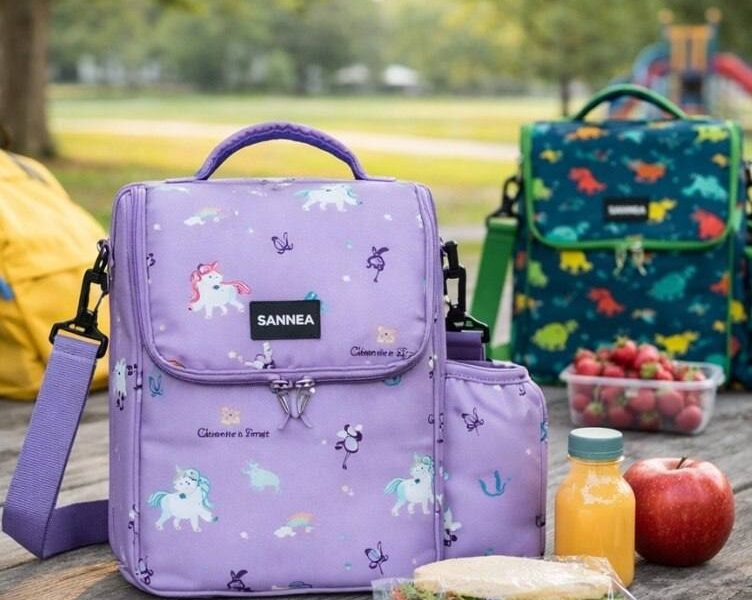 Bolsa Térmica Infantil Lancheira Escolar Porta Garrafa Alça