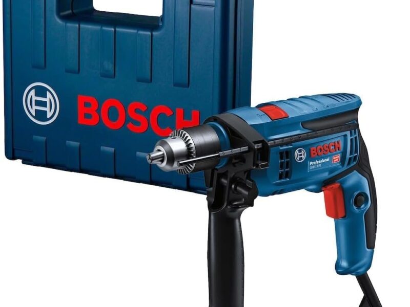 Bosch Furadeira de Impacto GSB 13 RE-M – 750W 127V, em maleta