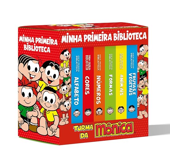 Box – Turma da Mônica Coleção Minha Primeira Biblioteca