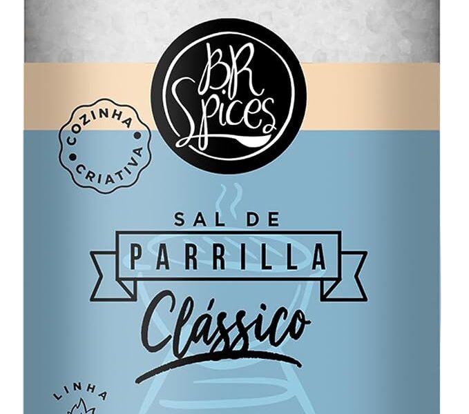 BrSpices – Sal De Parrilla Clássico BR Spices Pote 500G