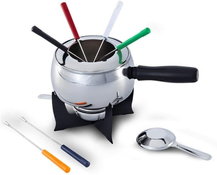Brinox – Conjunto para Fondue com 11 Peças – Aço Inox