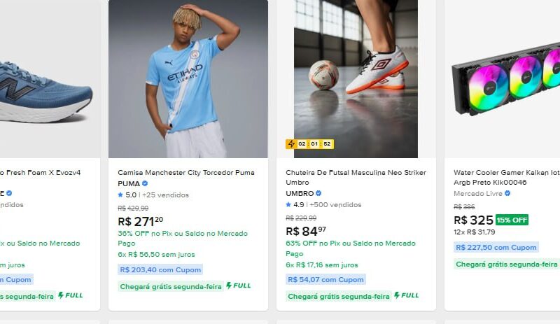 CUPOM MERCADO LIVRE 20% OFF