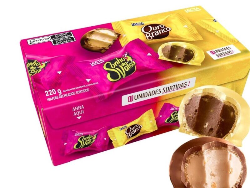 Caixa Sonho de Valsa e Ouro Branco Sortidos 220g