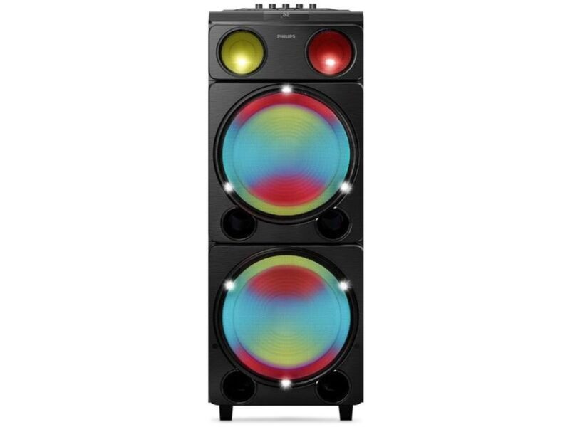 Caixa de Som Torre Philips TAX5509/78 Party Speaker 2400W – Caixa de Som Bluetooth / Portátil Philips –