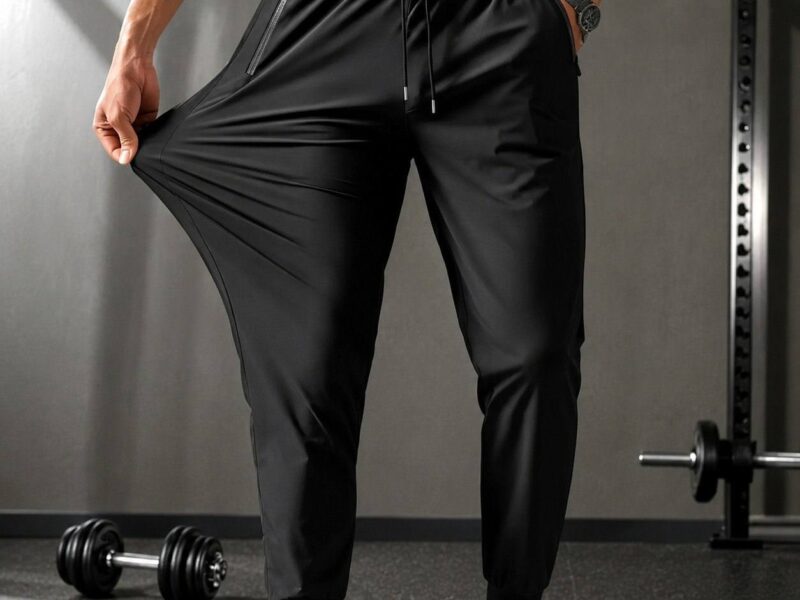 Calça Masculina Com Elastano Esportiva Fitness Academia Fit