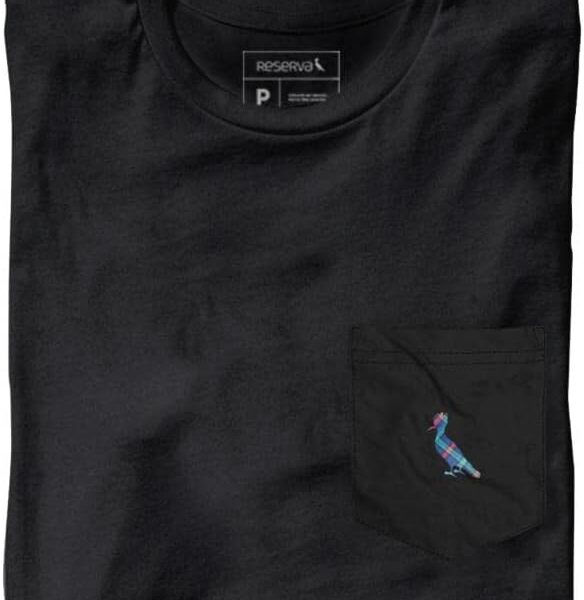 Camiseta Bolso Cb Pica-pau Xadrez Reserva