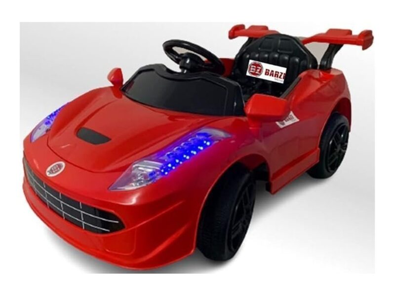 Carro Elétrico Infantil BZ Car Vermelho com Luzes, Sons e Volume Ajustável BARZI MOTORS.