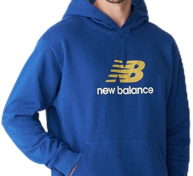 Casaco Com Capuz Masculino New Balance Athletics Logo
