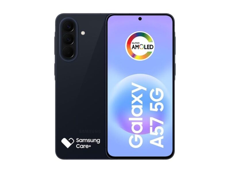 Celular Samsung Galaxy A57 5G 128GB, 8GB RAM, Câmera 50MP, IP68, Super AMOLED 6.7″, Recursos AI (Azul Escuro)