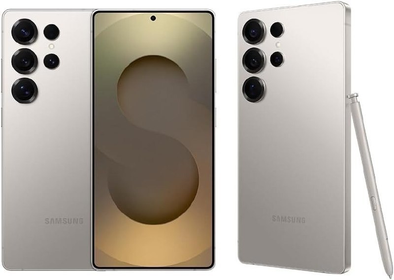 Celular Samsung Galaxy S25 Ultra 5G, 256GB, 12GB RAM, Câmera Quádrupla de 200+50+10+50, Tela Grande de 6.9″, Titânio Cinza