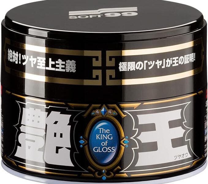 Cera 100% Sintética The King of Gloss Black&dark, Soft99