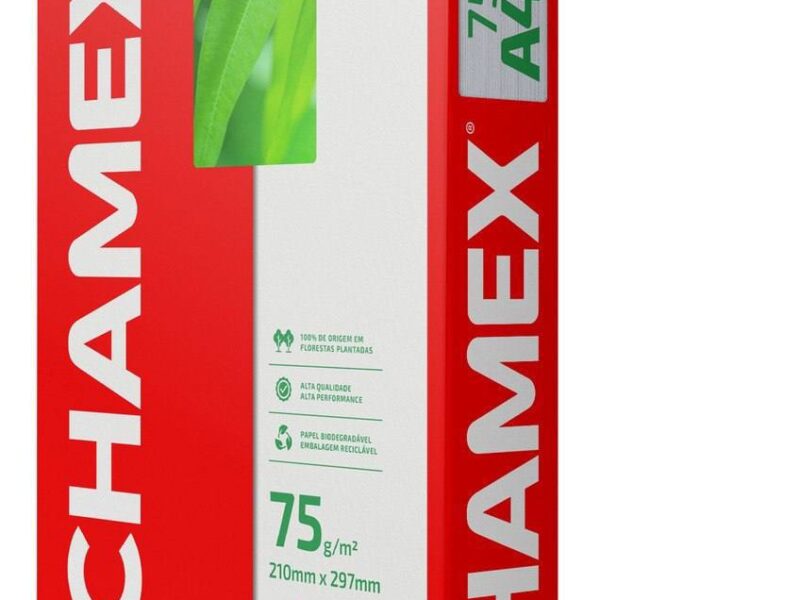 Chamex – Papel Sulfite, A4, 75g, 500 folhas