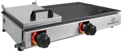 Chapa de Lanche Sanduicheira Hambúrguer Grill Gourmet Hot Dog com Prensa abafador Inox Praticidade Portatil Ponente