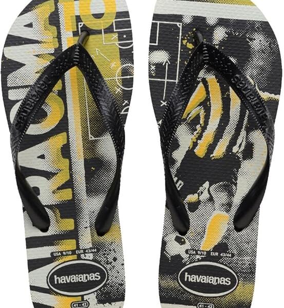 Chinelo Havaianas Masculino, Top Athletic 37/8 Preto, Havaianas