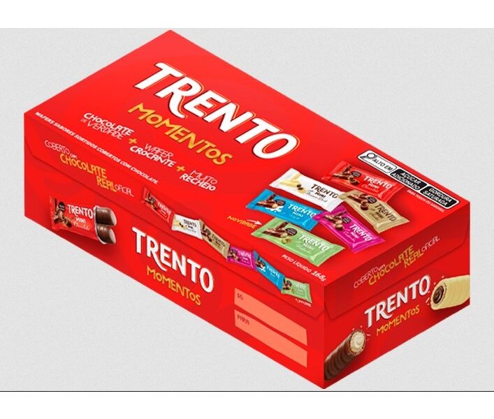 Chocolate Trento Mini Momentos Sortidos 168g