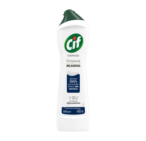 Cif Cremoso Limpeza Milagrosa Remove 100% Da Sujeira 450 Ml na Amazon por R$ 11,63
