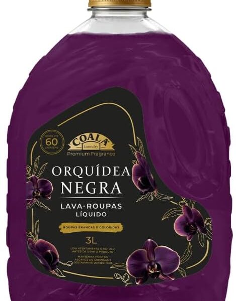 Coala Laundry Lava Roupas Líquido 3 Litros Orquídea Negra